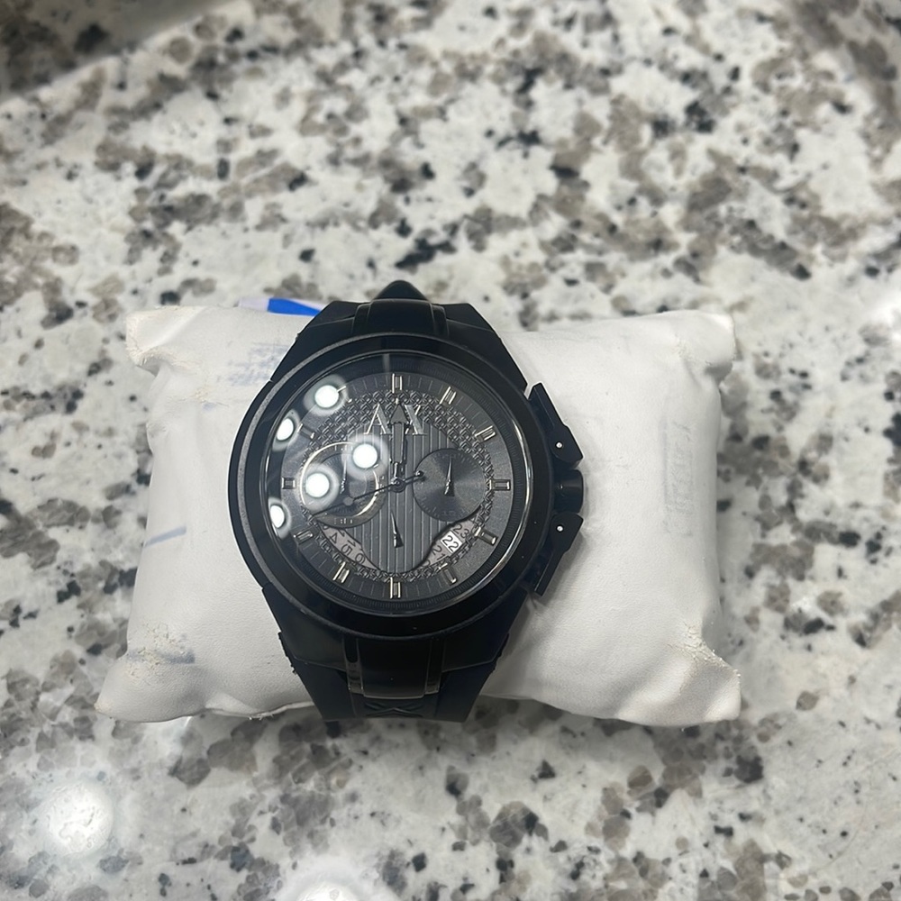 Like new Armani Exchange watch AX1050 Black
